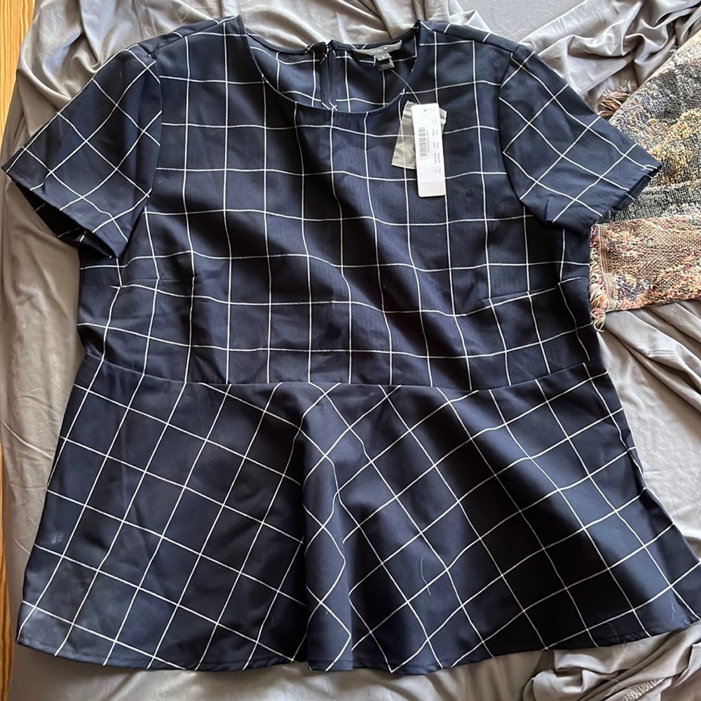 J. Crew Peplum Blouse